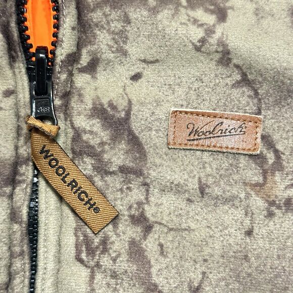 Woolrich Youth XL 18/20 Break Up Camo Hunting Blaze Orange Reversible Vest - Picture 6 of 9